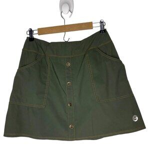 Foray Golf Women’s Large Skirt Skort Shorts Olive Green Activewear Stretch